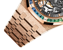 画像をギャラリービューアに読み込む, 【新品】オーデマ ピゲ ロイヤル オーク フロステッド ゴールド ダブル バランス ホイール オープンワーク 15412OR.YG.1224OR.01-B