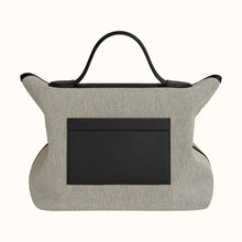 画像をギャラリービューアに読み込む, 【新品】エルメス 24/24 35 |エクリュ/ノワール、H バイキング キャンバス & スウィフト カーフスキン、ゴールド ハードウェア