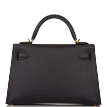画像をギャラリービューアに読み込む, 【新品】エルメス ケリーミニ II 20 |ノワール/ブラック、エプソムレザー、ゴールド金具