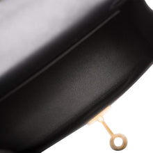 画像をギャラリービューアに読み込む, 【新品】エルメス ケリーミニ II 20 |ノワール/ブラック、エプソムレザー、ゴールド金具