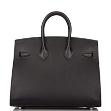 画像をギャラリービューアに読み込む, 【新品】エルメス ブラック ヴォーマダムセリエ バーキン 25cm パラジウム金具