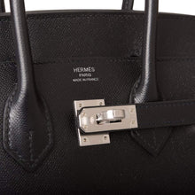 画像をギャラリービューアに読み込む, 【新品】エルメス ブラック ヴォーマダムセリエ バーキン 25cm パラジウム金具