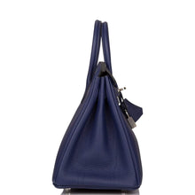 画像をギャラリービューアに読み込む, 【新品】エルメス ブルーアンクル ヴェルソ トゴ バーキン 25cm パラジウム金具