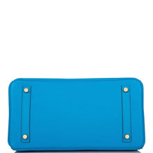 画像をギャラリービューアに読み込む, 【新品】エルメス バーキン30 |ブルーフリーダ、エプソムレザー、ゴールド金具