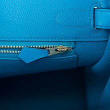 画像をギャラリービューアに読み込む, 【新品】エルメス バーキン30 |ブルーフリーダ、エプソムレザー、ゴールド金具