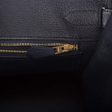画像をギャラリービューアに読み込む, 【新品】エルメス バーキン30 |ブルーインディゴ、エプソムレザー、ローズゴールド金具