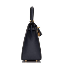 画像をギャラリービューアに読み込む, <transcy>【NEW】エルメス ブルー インディゴ エプソム セリエ ケリー 25cm ゴールド金具</transcy>