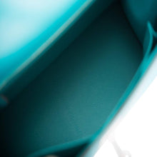 画像をギャラリービューアに読み込む, 【新品】エルメス ケリーセリエ 32 |ブルーパオン、エプソムレザー、パラジウム金具