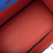 画像をギャラリービューアに読み込む, 【新品】エルメス ブルーロイヤルヴェルソ トゴ バーキン 25cm パラジウム金具