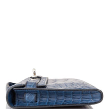 画像をギャラリービューアに読み込む, 【愛用 - ミント】エルメス ケリーカット |ブルー テンペテ、マット アリゲーター、パラジウム ハードウェア