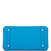 画像をギャラリービューアに読み込む, 【新品】エルメス バーキン30 |ブルーフリーダ、エプソムレザー、パラジウム金具