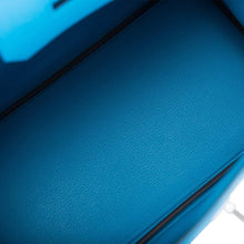 画像をギャラリービューアに読み込む, 【新品】エルメス バーキン30 |ブルーフリーダ、エプソムレザー、パラジウム金具