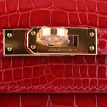 画像をギャラリービューアに読み込む, 【NEW】エルメス ケリーミニ ミニ ポシェット |ブレイズ、シャイニーアリゲーター、ゴールドハードウェア