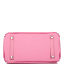 画像をギャラリービューアに読み込む, 【愛用ミント】エルメス バブルガム 5P エプソン バーキン 25cm パラジウム金具