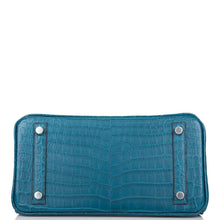 画像をギャラリービューアに読み込む, 【新品】エルメス コルベール マット ニロティカス クロコダイル バーキン 25cm パラジウム金具