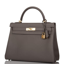 画像をギャラリービューアに読み込む, 【新品】エルメス ケリー ルトゥルヌ 32 |エタン、トゴレザー、ゴールド金具