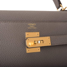 画像をギャラリービューアに読み込む, 【新品】エルメス ケリー ルトゥルヌ 32 |エタン、トゴレザー、ゴールド金具