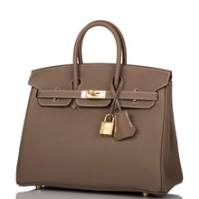 画像をギャラリービューアに読み込む, 【新品】エルメス エトゥープ トゴ バーキン 25cm ゴールド金具