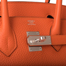 画像をギャラリービューアに読み込む, 【新品】エルメス バーキン30 |フゥ、クレマンスレザー、パラジウム金具