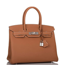 画像をギャラリービューアに読み込む, 【新品】エルメス バーキン30 |ゴールド、トーゴレザー、パラジウム金具