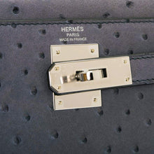 画像をギャラリービューアに読み込む, 【新品】エルメス ケリーセリエ28 |グリアゲート、オーストリッチレザー、パラジウム金具