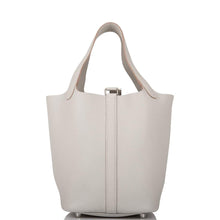 画像をギャラリービューアに読み込む, 【新品】エルメス ピコタンロック18 |グリ・パール、クレマンス・ピコタン、パラジウム金具