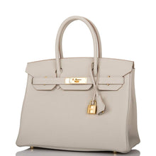 画像をギャラリービューアに読み込む, 【新品】エルメス バーキン30 |グリパール、トゴレザー、ゴールド金具