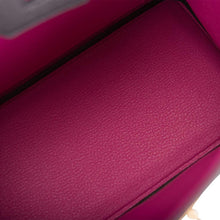 画像をギャラリービューアに読み込む, 【新品】エルメス 馬蹄型刻印(HSS) バイカラー ブラック&ローズプールプレ トゴ バーキン 25cm ブラッシュゴールド金具