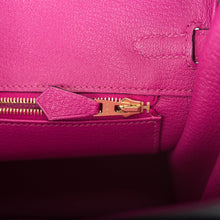 画像をギャラリービューアに読み込む, 【新品】エルメス 馬蹄型刻印(HSS) バイカラー ブラック&ローズプールプレ トゴ バーキン 25cm ブラッシュゴールド金具