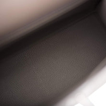 画像をギャラリービューアに読み込む, 【新品】エルメス ケリーセリエ28 |ホースシュー スタンプ (HSS)、バイカラー: Etain and Bleu Electric、パラジウム ハードウェア