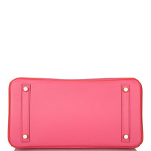 画像をギャラリービューアに読み込む, 【新品】エルメス バーキン 30 ホースシュー スタンプ (HSS) |バイカラーのローズアザリーとフー、エプソムレザー、パーマブラスの金具