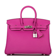 画像をギャラリービューアに読み込む, 【新品】エルメス マグノリア ヴェルソ トリヨン ノヴィーロ バーキン 25cm パラジウム金具