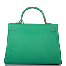 画像をギャラリービューアに読み込む, 【新品】エルメス ケリー ルトゥール 35 |メンテ、クレマンスレザー、ゴールド金具