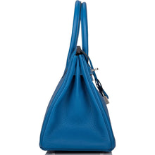 画像をギャラリービューアに読み込む, 【新品】エルメス バーキン30 |ミコノス島、クレマンスレザー、パラジウム金具