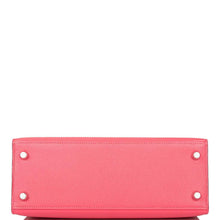 画像をギャラリービューアに読み込む, <transcy>【NEW】エルメス ローズ リップスティック シェブル セリエ ケリー 25cm パラジウム金具</transcy>