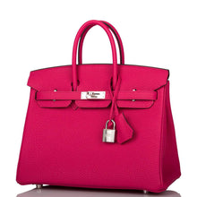 画像をギャラリービューアに読み込む, 【新品】エルメス ローズメキシコ トーゴ バーキン 25cm パラジウム金具