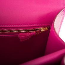 画像をギャラリービューアに読み込む, 【新品】エルメス コンスタンス 24 |ローズ シェヘラザード シャイニー、ニロティシウス クロコダイル スキン、ゴールド ハードウェア