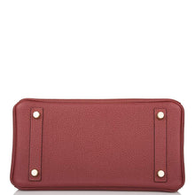 画像をギャラリービューアに読み込む, 【愛用 - 美品】エルメス ルージュ アッシュ トゴ バーキン 25cm ゴールド金具