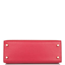 画像をギャラリービューアに読み込む, <transcy>【NEW】エルメス ルージュ ヴィフ タデラクト セリエ ケリー 25cm ゴールド金具</transcy>