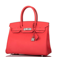 画像をギャラリービューアに読み込む, 【新品】エルメス バーキン30 |ルージュ ドゥ クール、エプソムレザー、パラジウム金具
