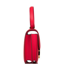 画像をギャラリービューアに読み込む, 【新品】エルメス コンスタンス18 |ルージュ ドゥ クール、エプソムレザー、ゴールド金具