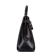 画像をギャラリービューアに読み込む, 【愛用・絶品】エルメス ケリー ルトゥールヌ 35 | SO ブラック、ボックス レザー、ブラックの金具