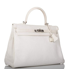 画像をギャラリービューアに読み込む, 【愛用】エルメス ケリー ルトゥール 32 |ヴィンテージ ダルメシアン、バッファロー レザー、パラジウム ハードウェア
