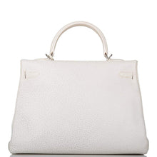 画像をギャラリービューアに読み込む, 【愛用】エルメス ケリー ルトゥール 32 |ヴィンテージ ダルメシアン、バッファロー レザー、パラジウム ハードウェア