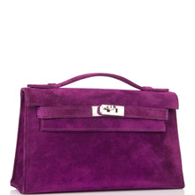 画像をギャラリービューアに読み込む, 【愛用・絶品】エルメス ケリーミニ ミニ ポシェット |バイオレット、ドブリス レザー、パラジウム ハードウェア
