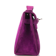 画像をギャラリービューアに読み込む, 【愛用・絶品】エルメス ケリーミニ ミニ ポシェット |バイオレット、ドブリス レザー、パラジウム ハードウェア