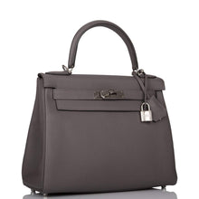 画像をギャラリービューアに読み込む, <transcy>【中古】エルメス ケリー ルトゥールヌ 28 | Etain Togo パラジウム ハードウェア</transcy>