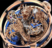 画像をギャラリービューアに読み込む, <transcy>【NEW】ジェイコブ&Co アストロノミアアート ドラゴンローズゴールドスカイ | AT112.40.DR.SD.A</transcy>