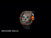 ギャラリービューア<transcy>【NEW】リシャールミル RM11-03 自動巻きフライバック クロノグラフ マクラーレン</transcy>に読み込んでビデオを見る