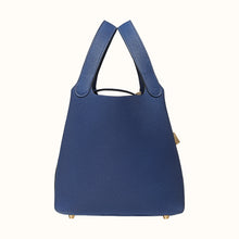 画像をギャラリービューアに読み込む, 【新品】エルメス ピコタンロック22 |トリヨン モーリス レザー、ゴールドメッキ